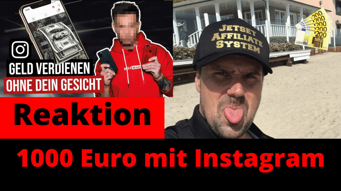 1000 Euro mit Instagram 2020 verdienen