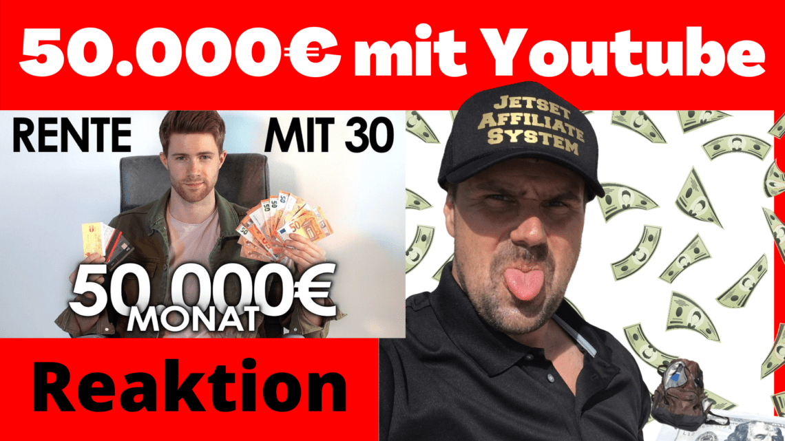 50.000€ im Monat mit Youtube