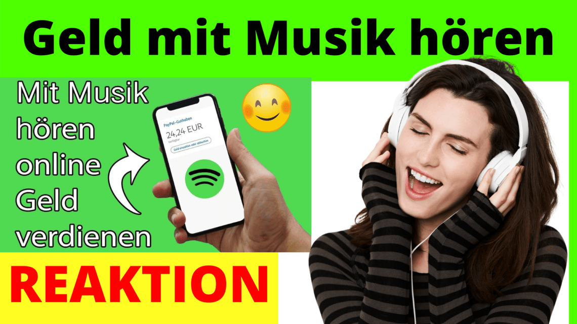 Geld verdienen durch Musik hören