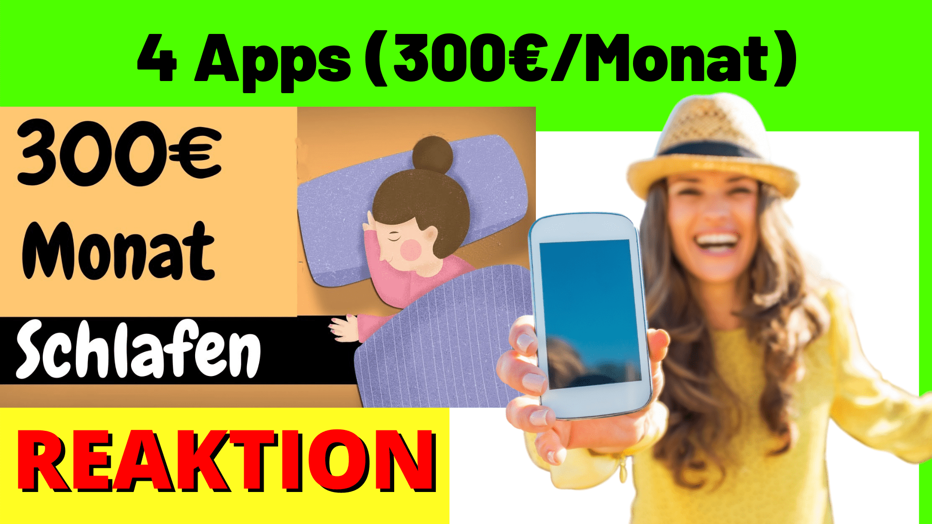 Im Schlaf Geld verdienen mit diesen 4 Apps / Handy (300€/Monat)