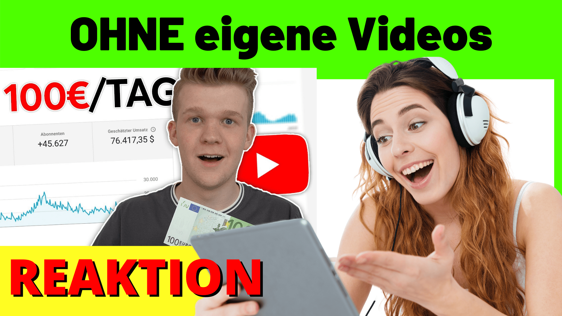 So verdienst du 100€ am Tag mit YouTube OHNE eigene Videos