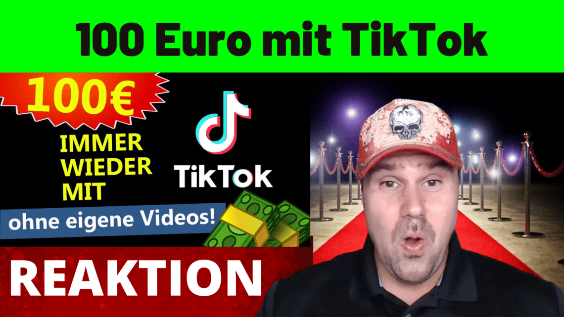 100 Euro mit TikTok