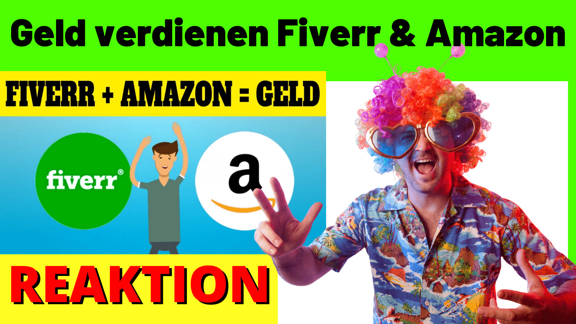 Geld verdienen mit Fiverr & Amazon