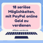 online Geld verdienen PayPal