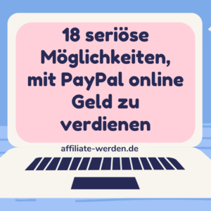 online Geld verdienen PayPal